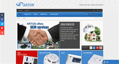 Desktop Screenshot of en.arton.com.ua