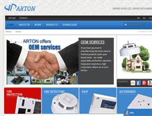 Tablet Screenshot of en.arton.com.ua